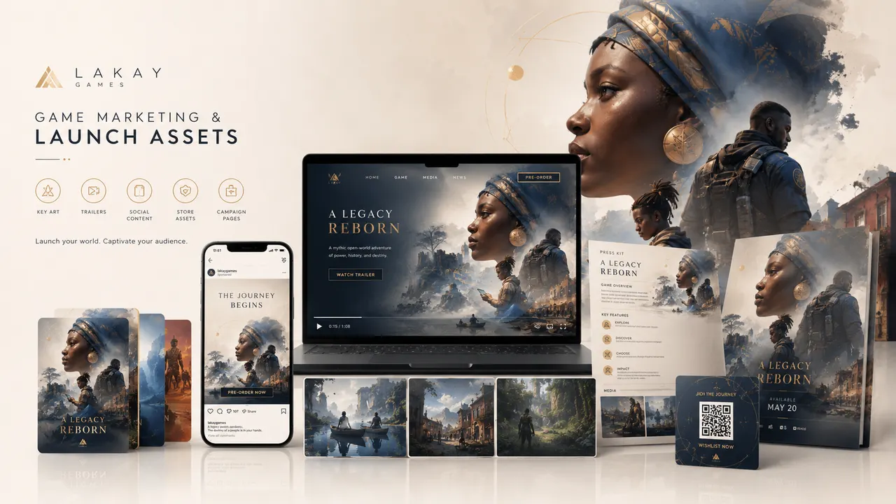Game Marketing & Launch Assets